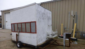 Trailer, paper advertising and vintage/ antique online