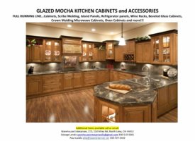 Mocha KITCHEN CABINETS and ACCESSORIES pic-1