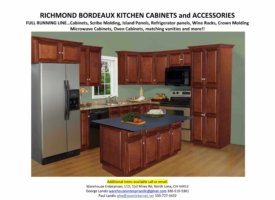 Richmond Bordeaux KITCHEN CABINETS and ACCESSORIES pic-1