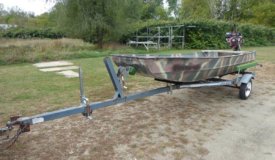 The Traveler Flat Bottom Boat Online Only Auction