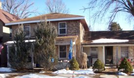Older classic brick 2 unit, Portage, Wisconsin