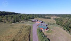 Town of Germania, Wittenberg custom built Log home on 76 acres of outdoor heaven