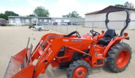 The Kabota Tractor, NH Skid Steer & More Online Only Auction