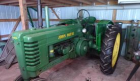 The John Deere Tractors, Implements, Garage & Household Online Only Auction