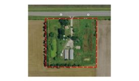 ONLINE AUCTION, 8 ACRES, STORAGE UNITS, METAL SHOP, HALSTEAD