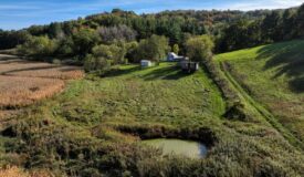 Recreational Cabin with Pond on 2 acres Richland County WI