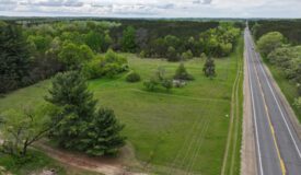 10± ac with unfinished Cabin/Home