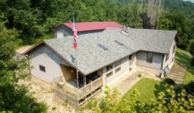 Country Home on 9.51 Private Acres Holmen WI