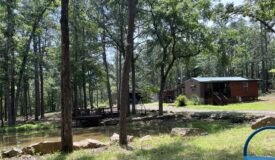 Secluded 1-Bedroom Cabin on 4 Acres in the Heart of the Kiamichi