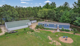 Located in the Town of Shields on 3.3 acres