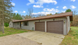 7.77 Peaceful Acres in Juneau County with a 4 Bedroom Home