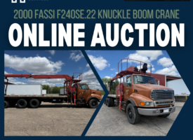 2000 FASSI F240SE.22 KNUCKLE BOOM CRANE
